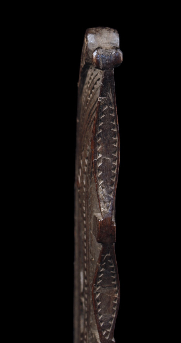 Paddle Fragment, Sepik River, Primitive Art, Oceanic Art, Tribal Art, Oceania, 47 Cm-photo-3