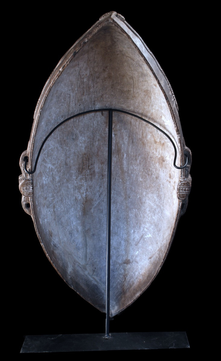 Siassi Bowl, Oceanic Art, Tribal Art, Papua New Guinea, Pacific Art, 101 Cm-photo-4