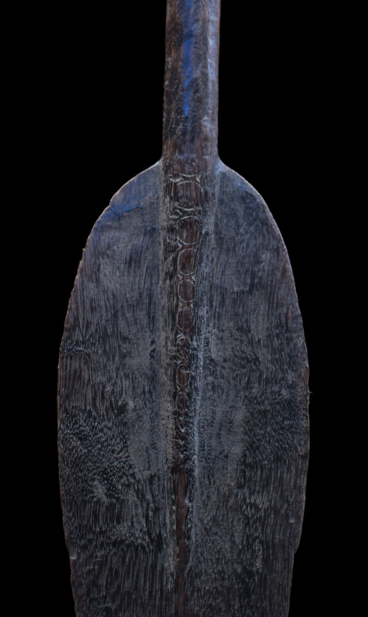 Paddle From The Sepik River, Papua New Guinea, Oceanic Art, Tribal Art, Oceania, 160 Cm-photo-1
