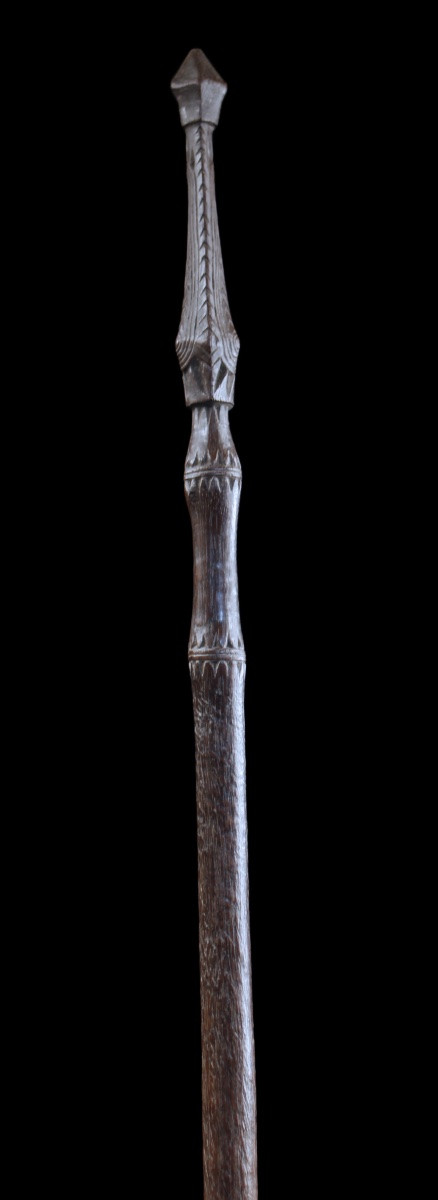 Paddle From The Sepik River, Papua New Guinea, Oceanic Art, Tribal Art, Oceania, 160 Cm-photo-3