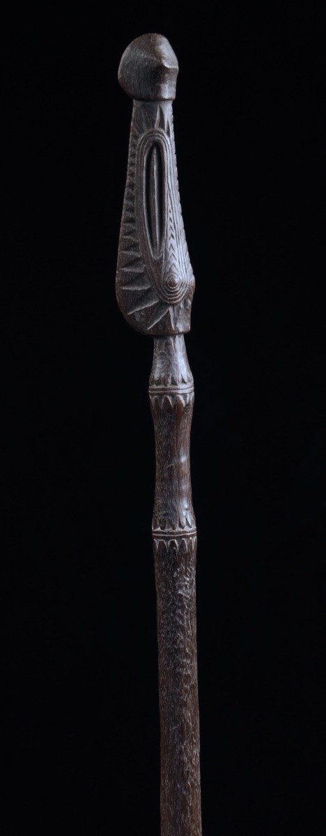 Paddle From The Sepik River, Papua New Guinea, Oceanic Art, Tribal Art, Oceania, 160 Cm-photo-4