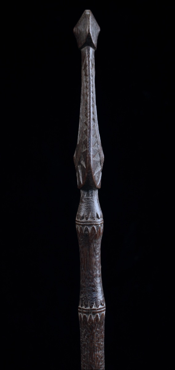 Paddle From The Sepik River, Papua New Guinea, Oceanic Art, Tribal Art, Oceania, 160 Cm-photo-8