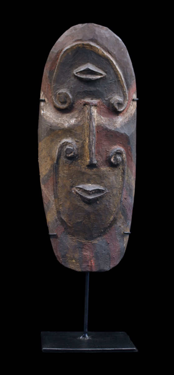 Votive Board, Sculpture, Oceanic Art, Tribal Art, Primitive Art, Oceania, Approx. 39 Cm