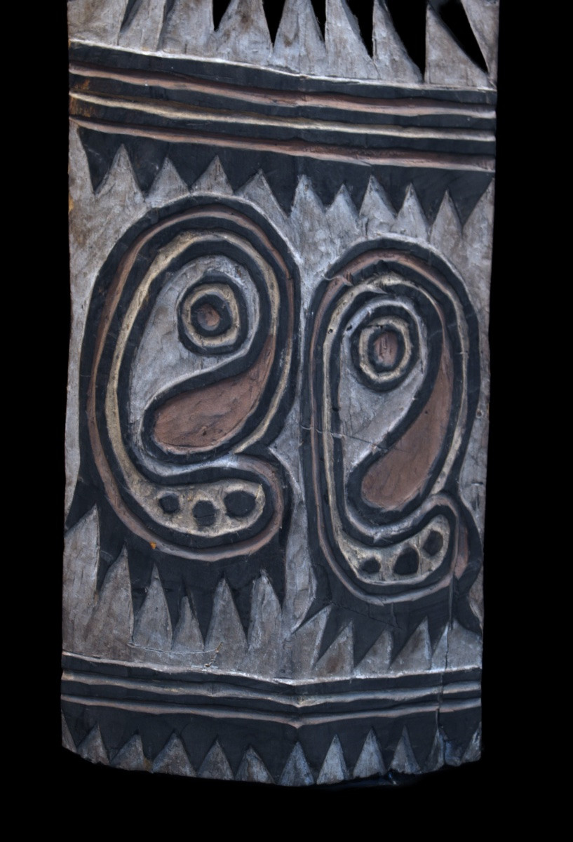Planche votive, Art Océanien, Art Tribal, Arts Premiers, Océanie,  sculpture, 124 cm-photo-4