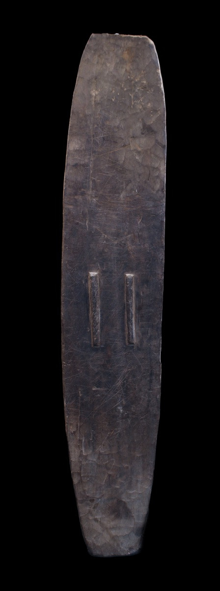 Bouclier votif, Art Océanien, Art Tribal, Arts Premiers, Océanie,  sculpture, 158 x 30 cm-photo-7