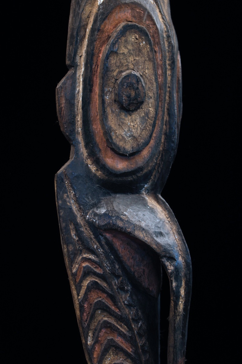 Masque d'Ancêtre, Océanie, Arts Premiers, Art Océanien, Art Tribal, Sculpture, Océanie, 60 cm-photo-1