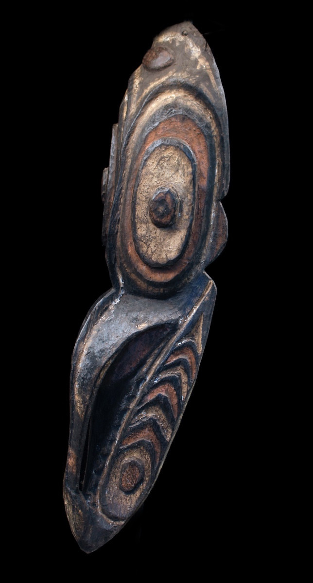 Masque d'Ancêtre, Océanie, Arts Premiers, Art Océanien, Art Tribal, Sculpture, Océanie, 60 cm