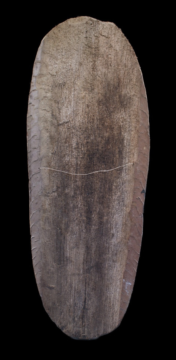 Ecorce Peinte, Art Premier, Art Océanien, Art Tribal, peinture sur écorce, 94 cm-photo-4