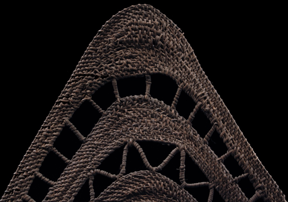 Wagnen Headdress, Tribal Art, Oceanic Art, Oceania, Papua New Guinea, 30 X 24 Cm-photo-2