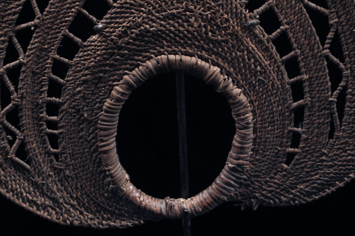 Wagnen Headdress, Tribal Art, Oceanic Art, Oceania, Papua New Guinea, 30 X 24 Cm-photo-3