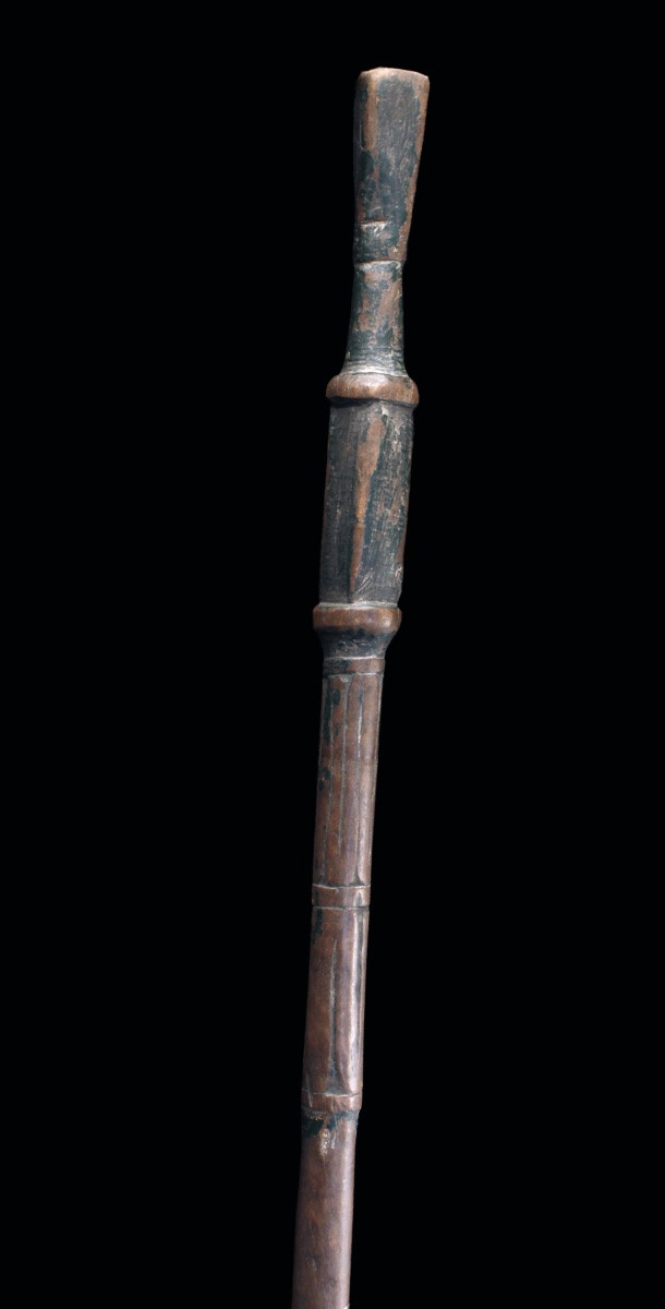 Grande pagaie du fleuve Sépik, Papouasie Nouvelle Guinée, Art Océanien, Art Tribal, 265,5 cm-photo-6