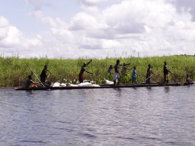 Grande pagaie du fleuve Sépik, Papouasie Nouvelle Guinée, Art Océanien, Art Tribal, 259 cm-photo-6