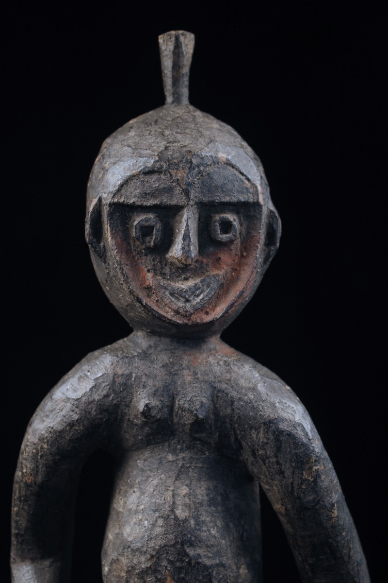 Figure de culte, statue bois, Art Océanien, Art Premier, Sculpture, Papouasie Nouvelle Guinée-photo-2