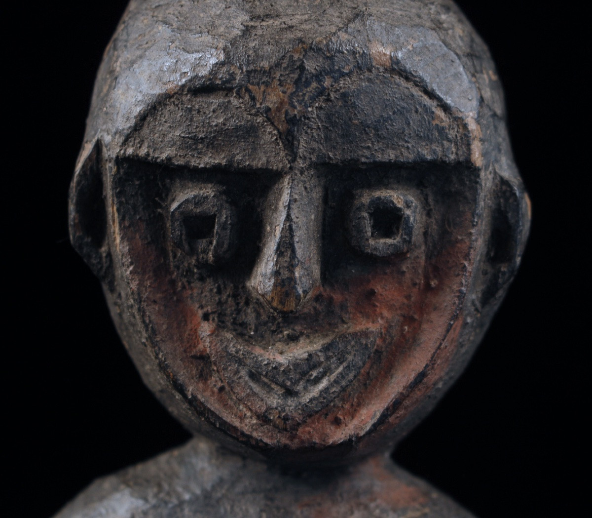 Figure de culte, statue bois, Art Océanien, Art Premier, Sculpture, Papouasie Nouvelle Guinée-photo-1