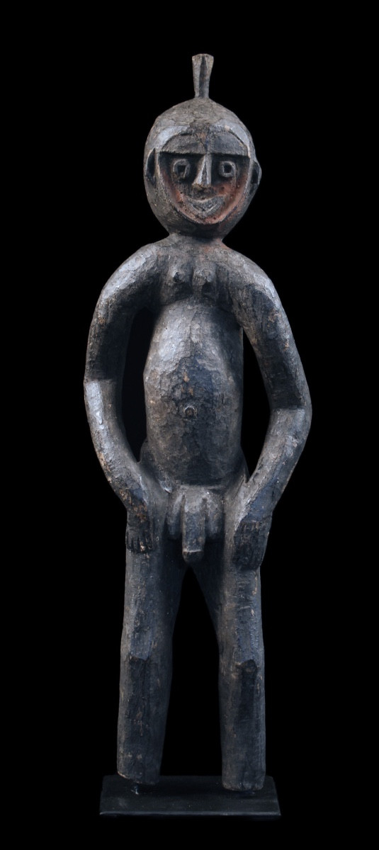 Figure de culte, statue bois, Art Océanien, Art Premier, Sculpture, Papouasie Nouvelle Guinée