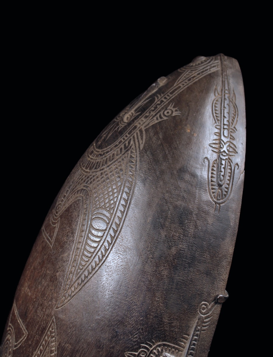 Bol Siassi, Art Océanien, Art Tribal, Papouasie Nouvelle Guinée, Art Du Pacifique, 68 x 34 cm-photo-6