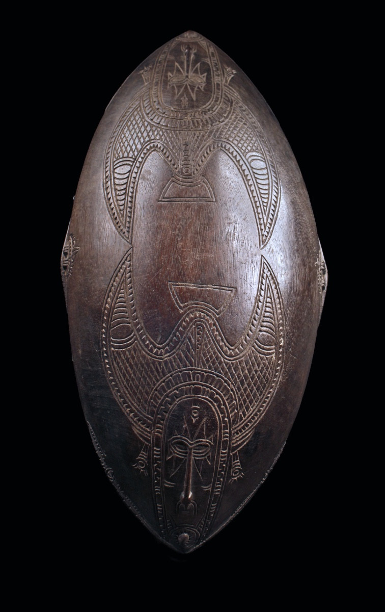 Bol Siassi, Art Océanien, Art Tribal, Papouasie Nouvelle Guinée, Art Du Pacifique, 68 x 34 cm