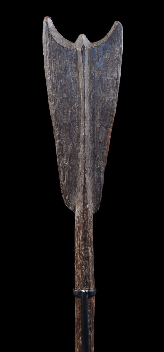 Child's Paddle From The Sepik River, Papua New Guinea, Oceanic Art, Oceania, 100 Cm-photo-4