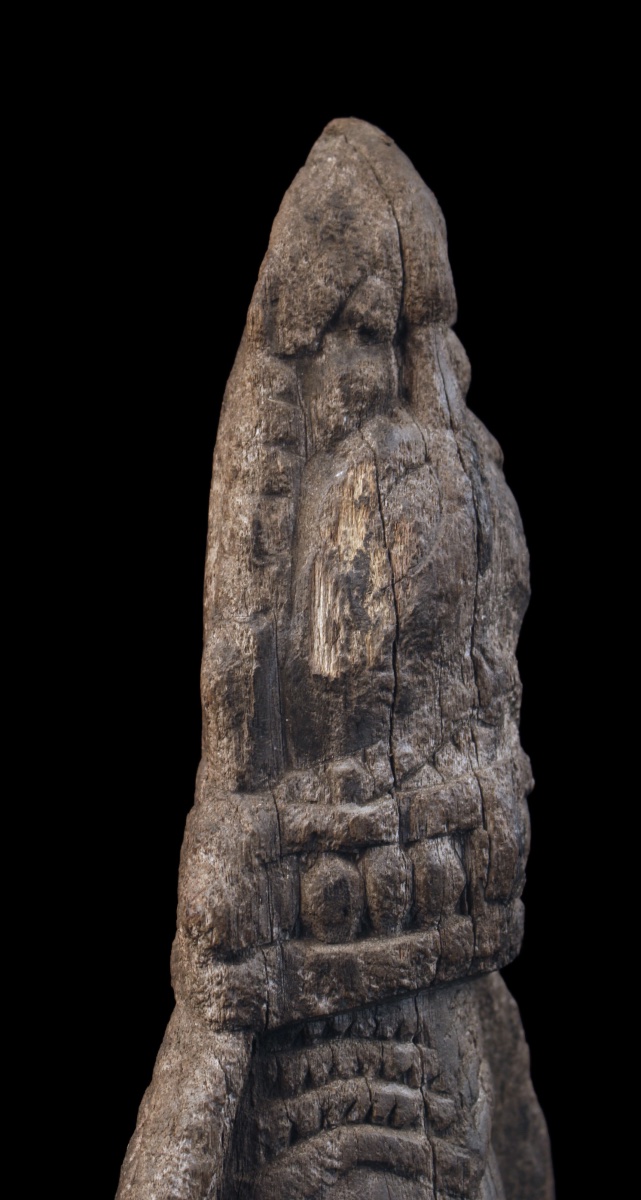 Canoe Prow, Papua New Guinea, Oceania, Primitive Art, Oceanic Art, 52 Cm-photo-2