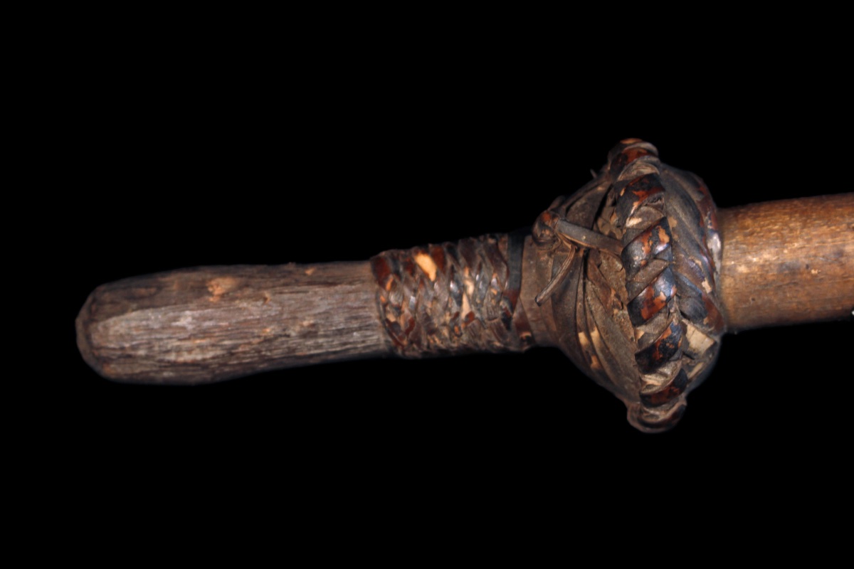 Spear-thrower, Tribal Art, Oceanic Art, Oceania, Papua New Guinea, Primitive Art, 116 Cm-photo-1