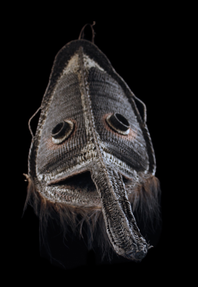 Didagur Mask, Tribal Art, Oceanic Art, Oceania, Primitive Art, 112 Cm-photo-2