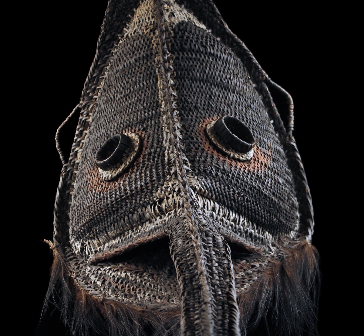 Didagur Mask, Tribal Art, Oceanic Art, Oceania, Primitive Art, 112 Cm-photo-3