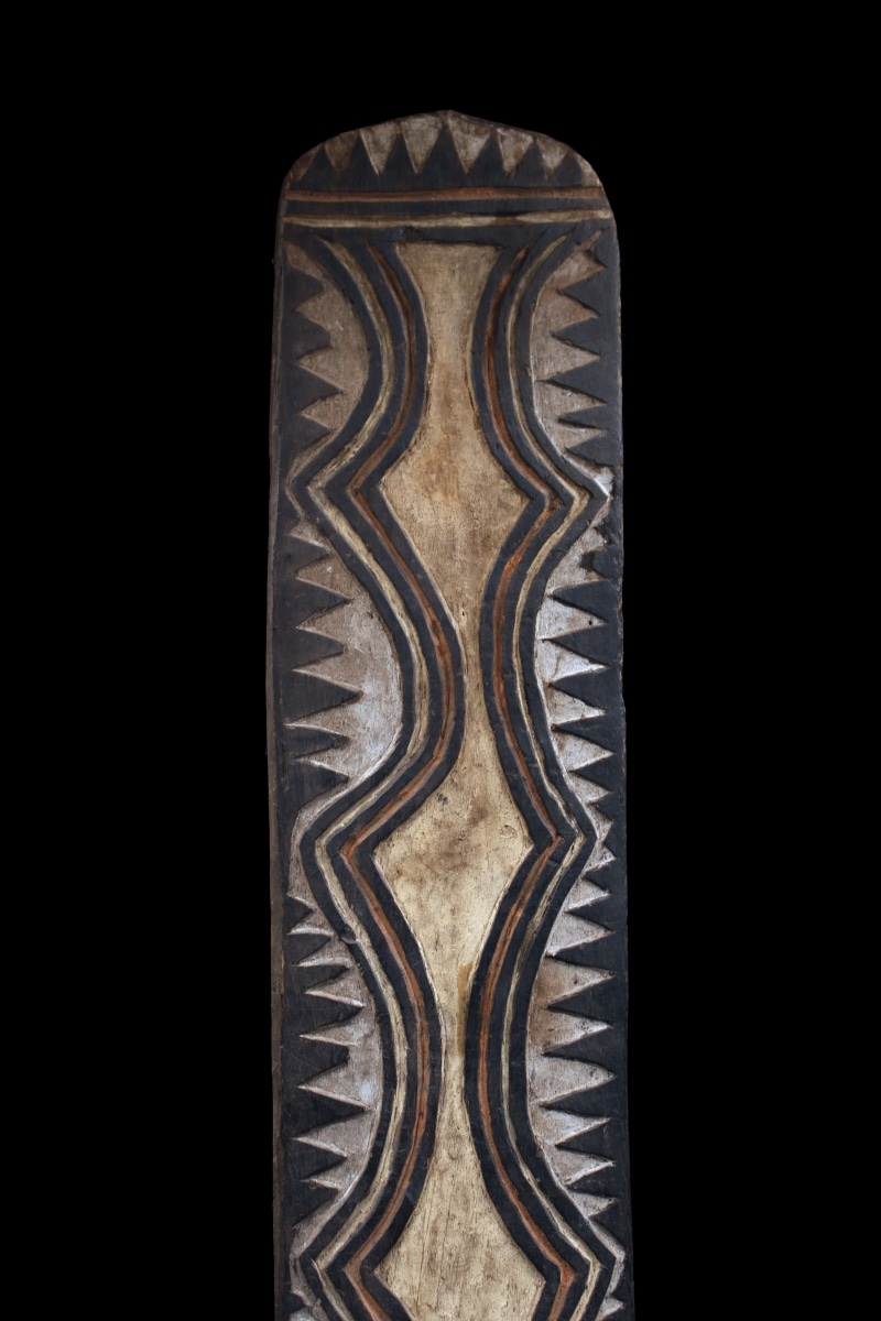 Votive Board, Oceanic Art, Tribal Art, Primitive Art, Oceania, Sculpture, 179 Cm-photo-2