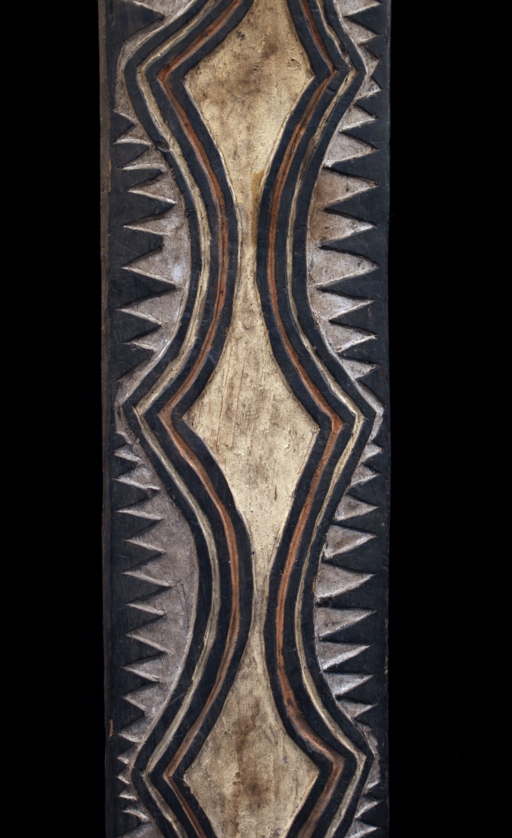Votive Board, Oceanic Art, Tribal Art, Primitive Art, Oceania, Sculpture, 179 Cm-photo-3