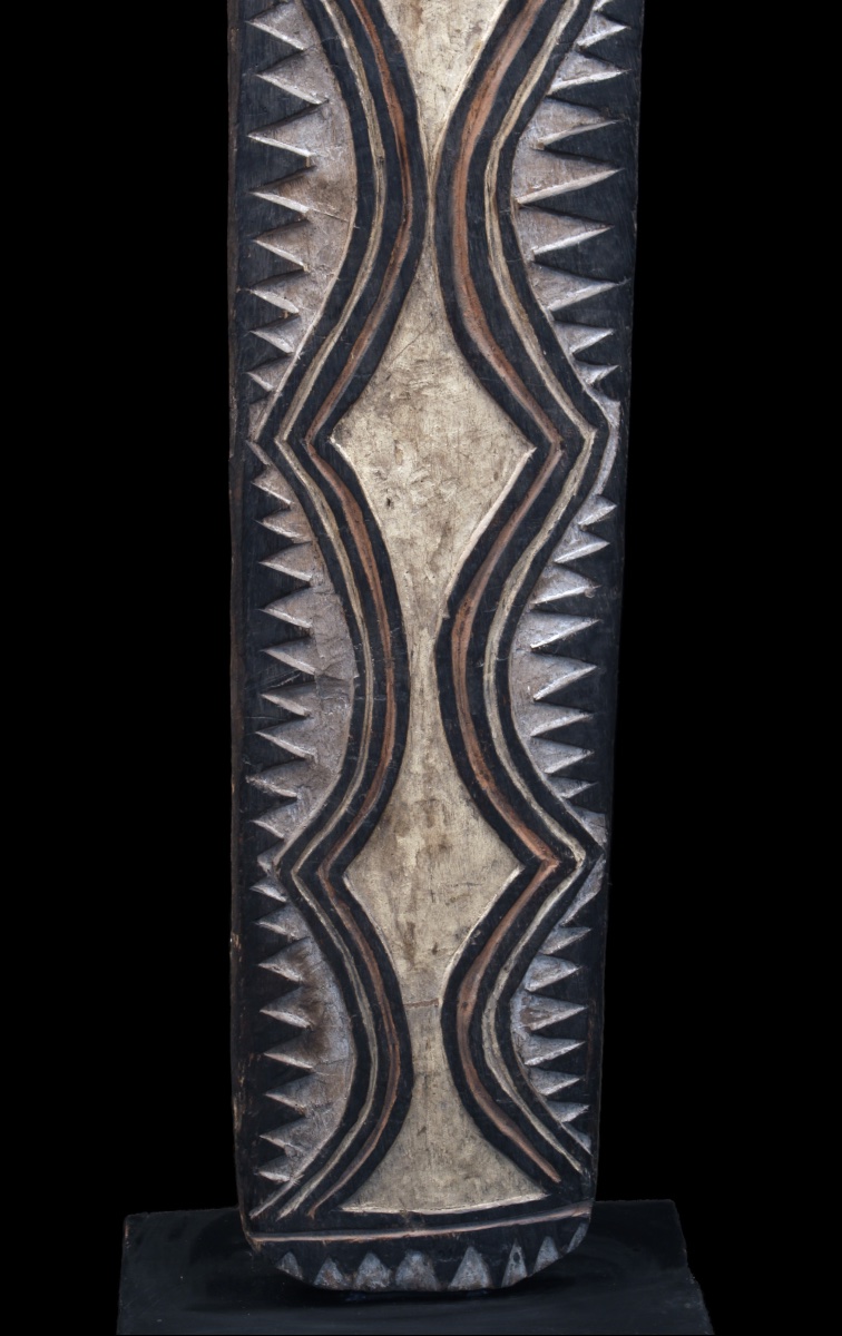 Votive Board, Oceanic Art, Tribal Art, Primitive Art, Oceania, Sculpture, 179 Cm-photo-4