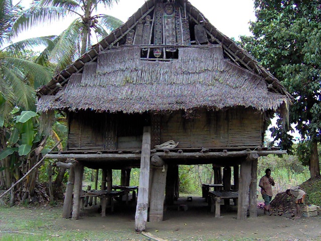 Votive Board, Oceanic Art, Tribal Art, Primitive Art, Oceania, Sculpture, 179 Cm-photo-4