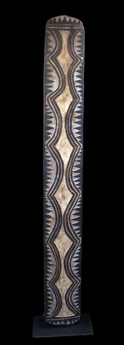Votive Board, Oceanic Art, Tribal Art, Primitive Art, Oceania, Sculpture, 179 Cm
