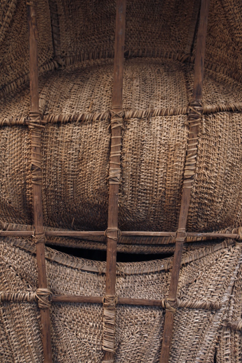 Big Gable Mask, Tribal Art, Papua New Guinea, Oceanic Art, Basketry, 200 Cm-photo-6
