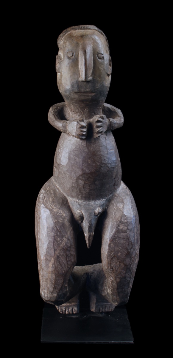Statue, Ancestor Figure, Sculpture, Oceanic Art, Primitive Art, Tribal Art, Oceania, 65 Cm