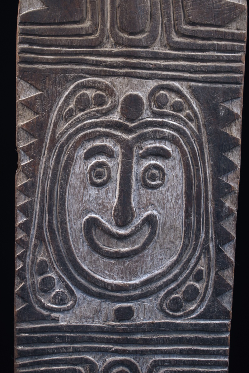 Cult Board, Sculpture, Oceanic Art, Tribal Art, Primitive Arts, Oceania, 80 Cm-photo-2