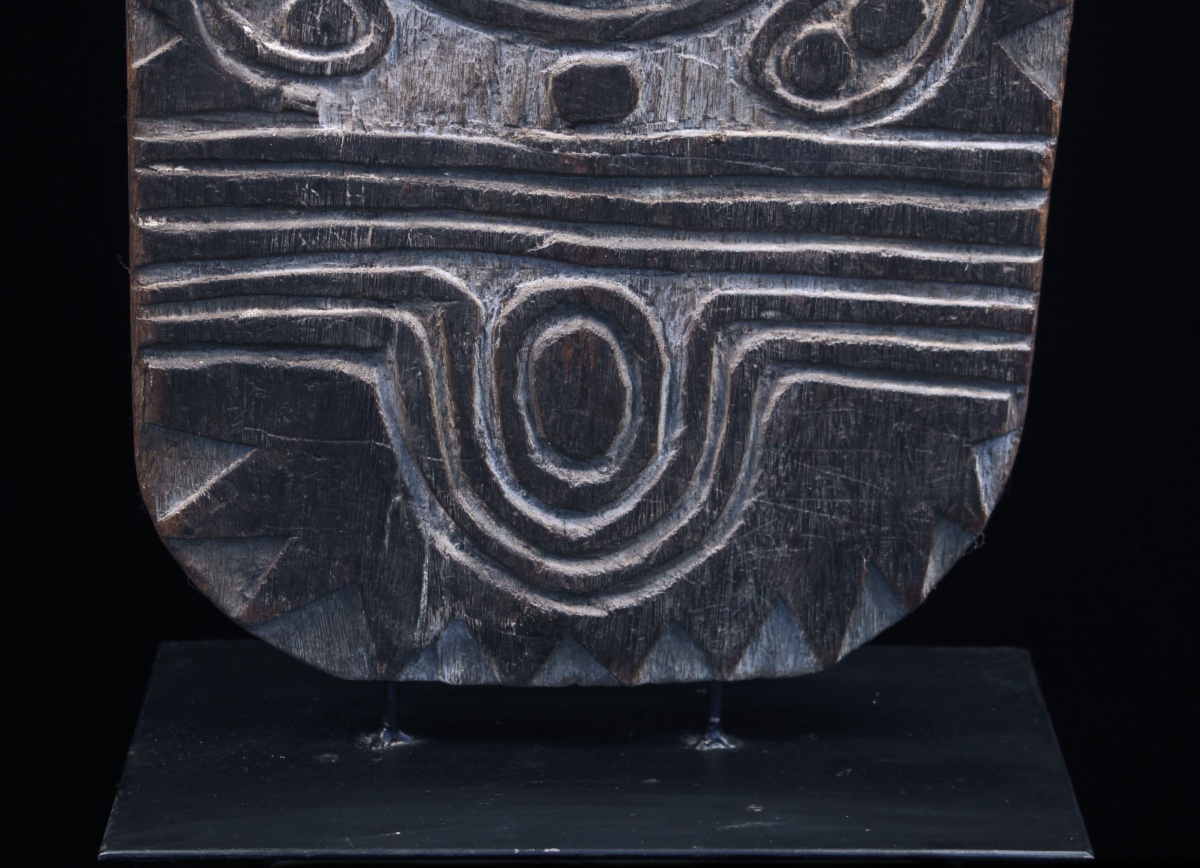Cult Board, Sculpture, Oceanic Art, Tribal Art, Primitive Arts, Oceania, 80 Cm-photo-4