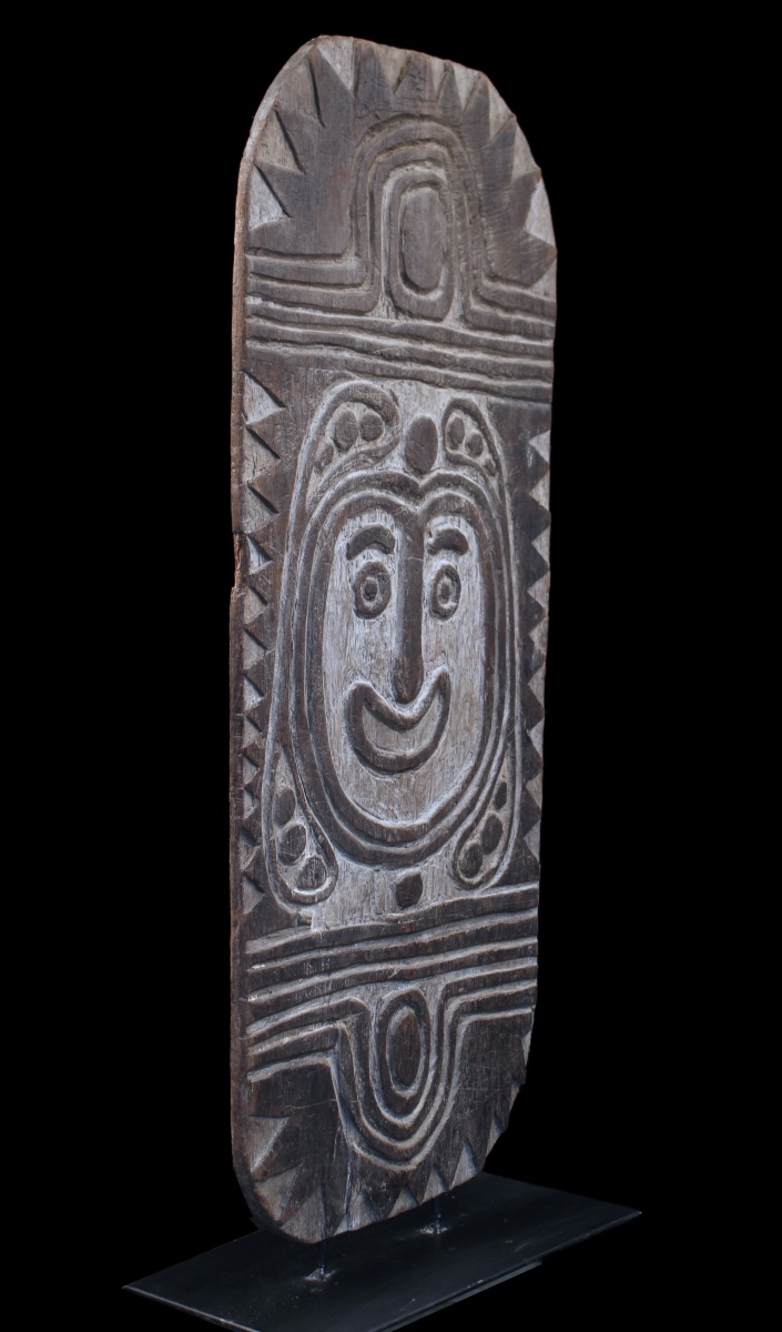 Cult Board, Sculpture, Oceanic Art, Tribal Art, Primitive Arts, Oceania, 80 Cm-photo-1