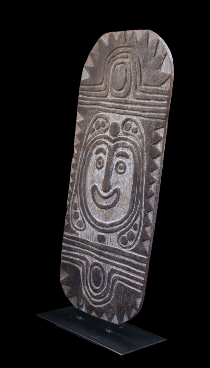 Cult Board, Sculpture, Oceanic Art, Tribal Art, Primitive Arts, Oceania, 80 Cm-photo-4