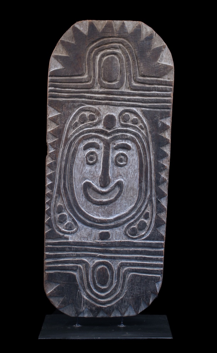 Cult Board, Sculpture, Oceanic Art, Tribal Art, Primitive Arts, Oceania, 80 Cm