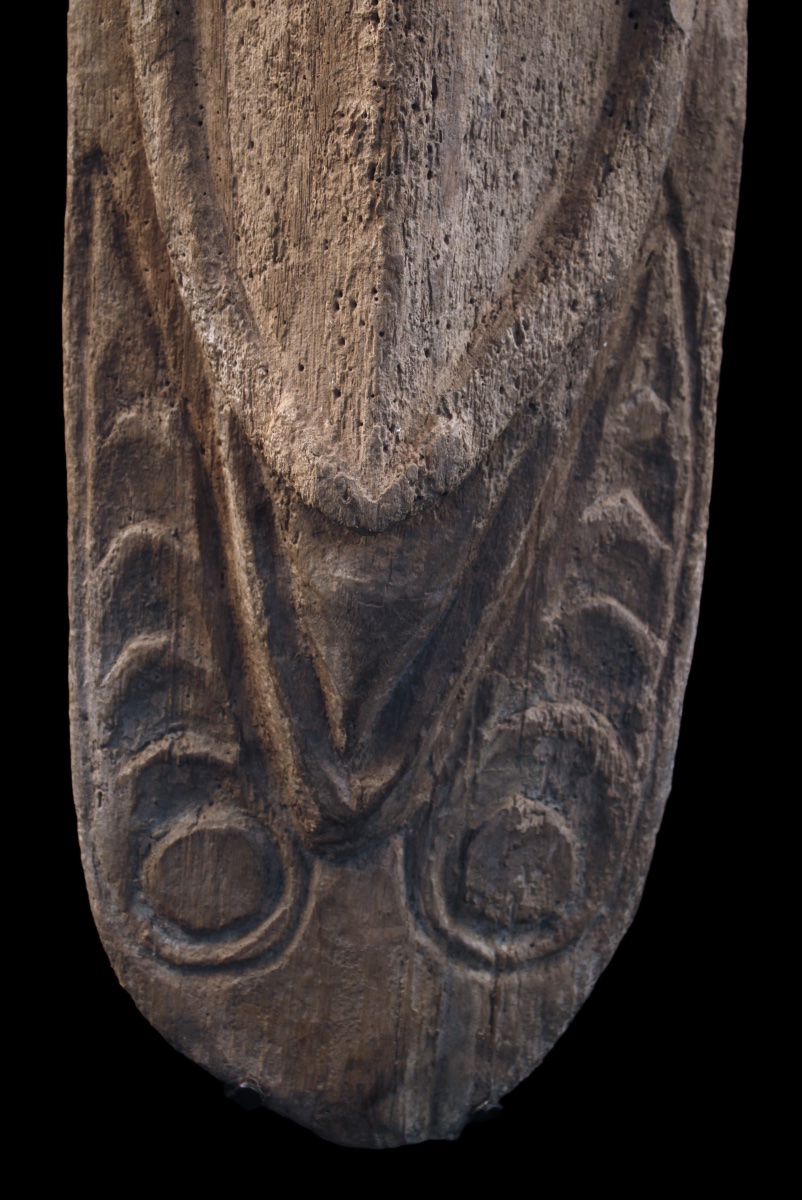 Ancestor Mask, Oceania, Primitive Art, Oceanic Art, Tribal Art, Sculpture, Oceania, 81 Cm-photo-4