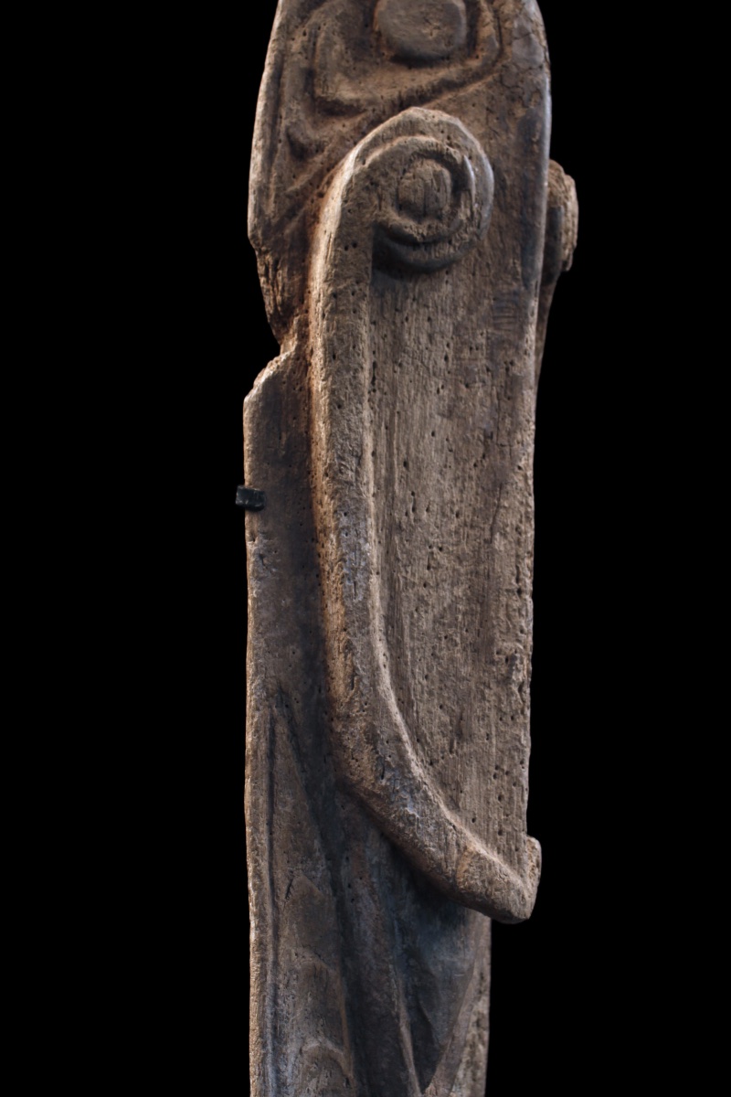 Ancestor Mask, Oceania, Primitive Art, Oceanic Art, Tribal Art, Sculpture, Oceania, 81 Cm-photo-2