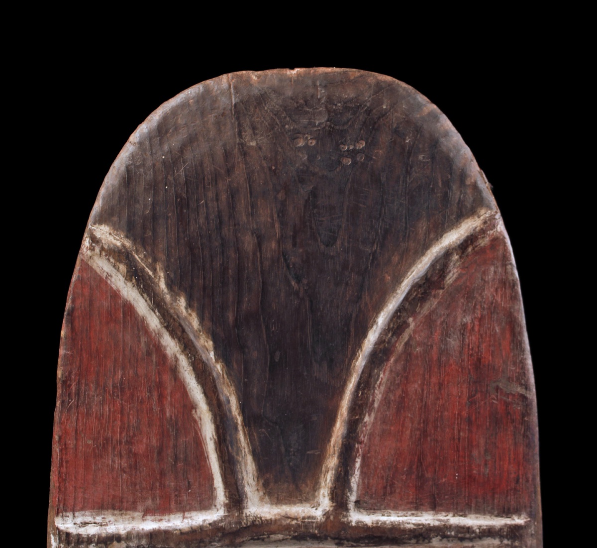 Shield, Papua New Guinea, Oceania, Primitive Art, Oceanic Art, Tribal Art, 105 Cm-photo-2