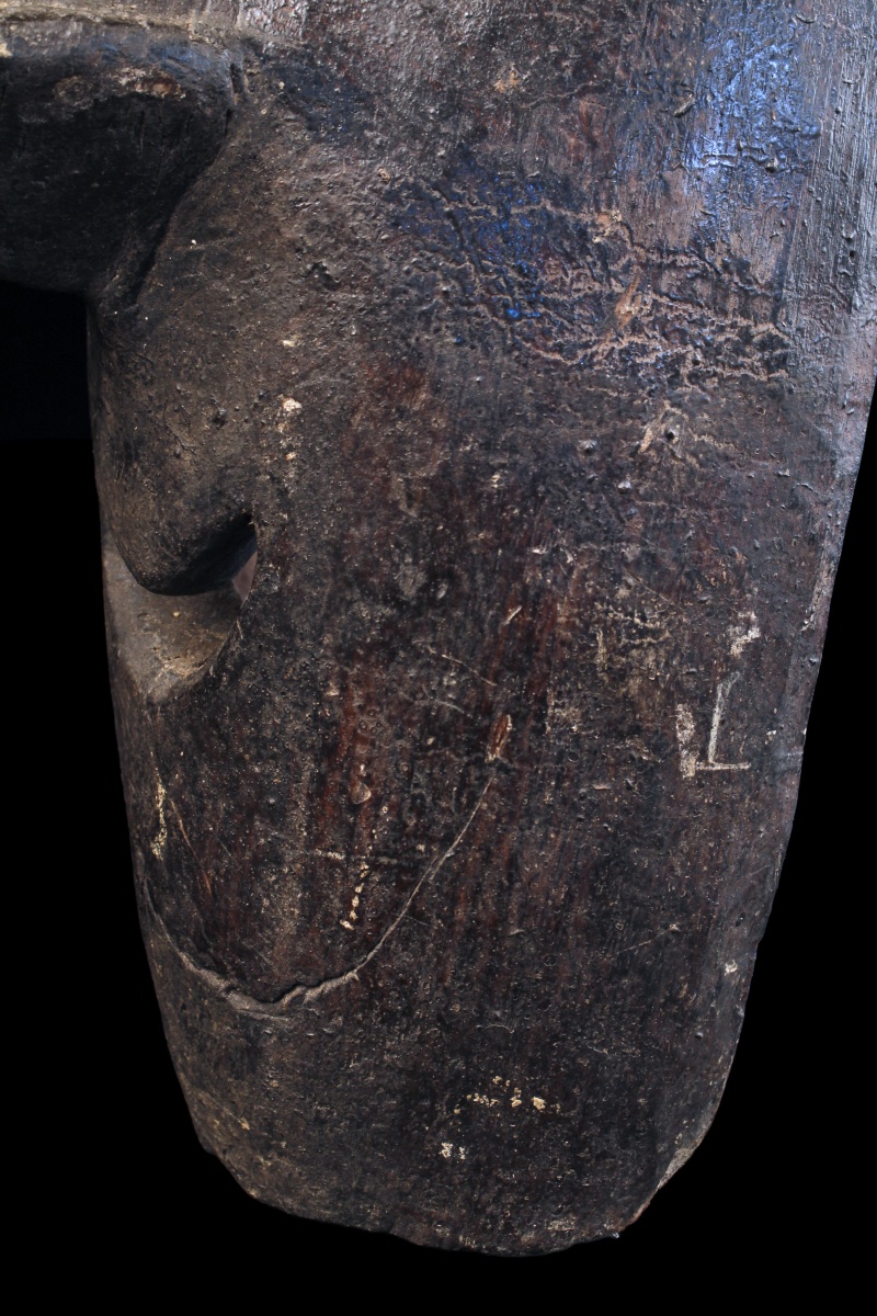 Ancestor Mask, Oceania, Primitive Art, Oceanic Art, Tribal Art, Sculpture, 51 Cm-photo-4