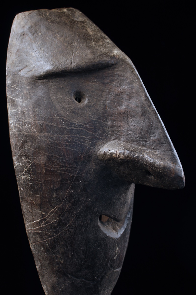 Ancestor Mask, Oceania, Primitive Art, Oceanic Art, Tribal Art, Sculpture, 51 Cm-photo-3