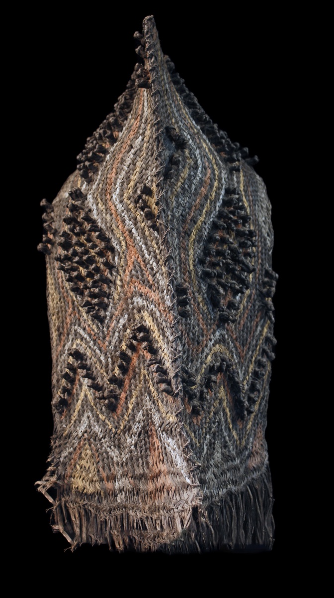 Coiffe de Danse, Art Tribal, Art Océanien, Océanie, costume traditionnel, Env. 74 x 32 cm-photo-3