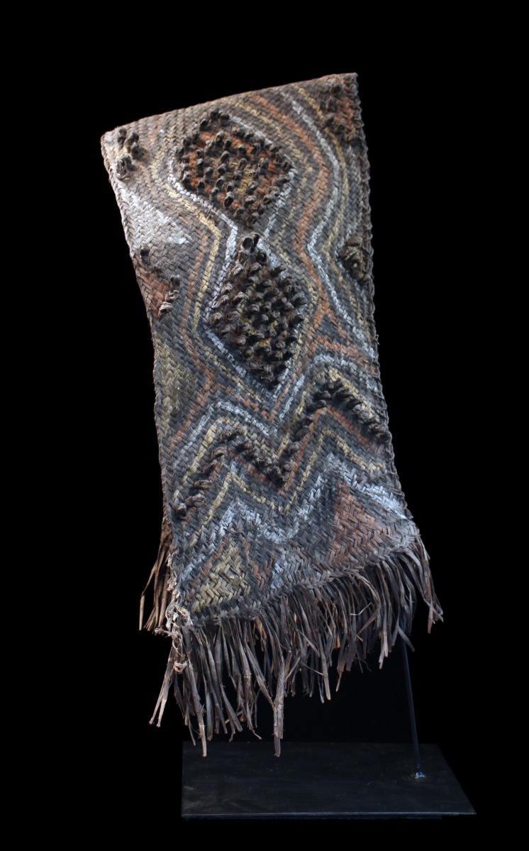 Coiffe de Danse, Art Tribal, Art Océanien, Océanie, costume traditionnel, Env. 74 x 32 cm-photo-1
