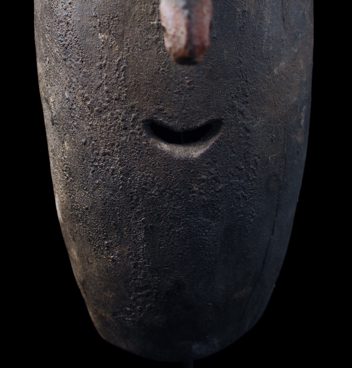 Ancestral Mask, Oceania, Primitive Art, Oceanic Art, Tribal Art, Wooden Sculpture, 42 Cm-photo-4