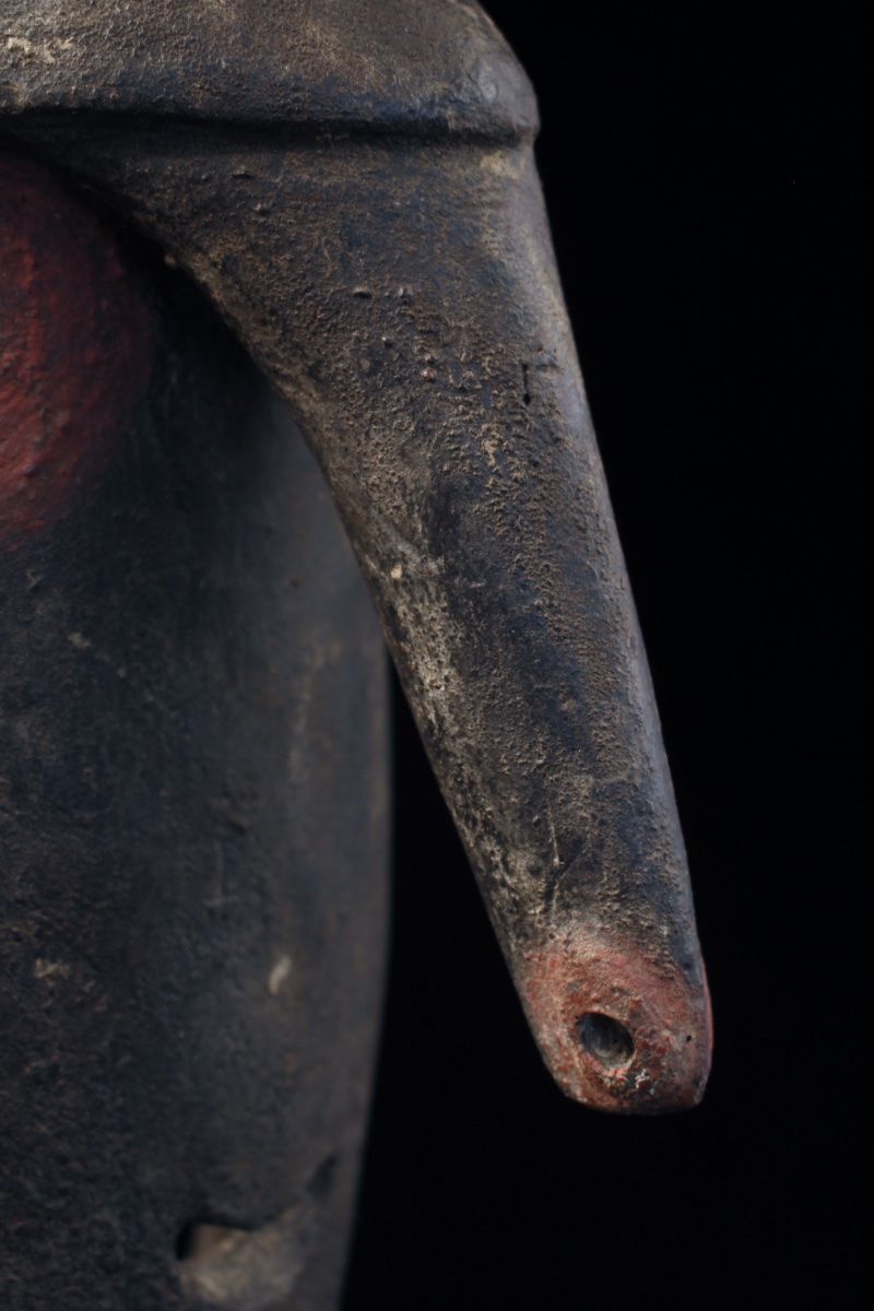 Ancestral Mask, Oceania, Primitive Art, Oceanic Art, Tribal Art, Wooden Sculpture, 42 Cm-photo-6