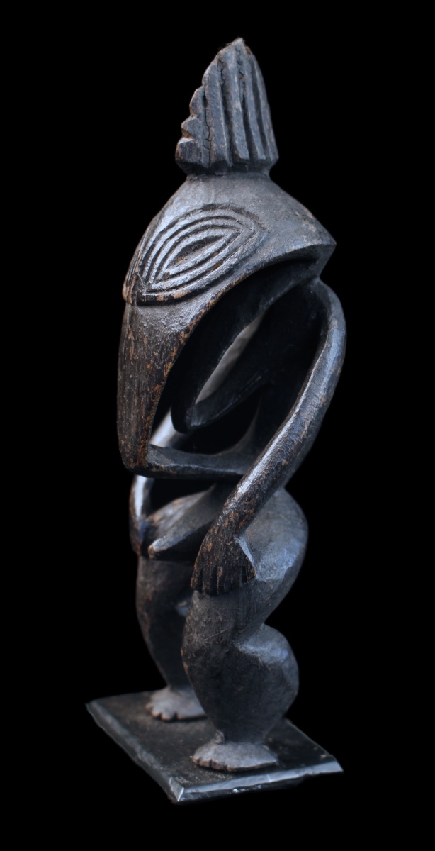 Hunting Amulet, Tribal Art, Oceanic Art, Statuette, Papua New Guinea