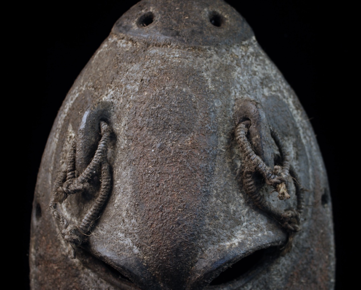 Canoe Shield Mask, Tribal Art, Oceanic Art, Papua New Guinea, 45 Cm-photo-3