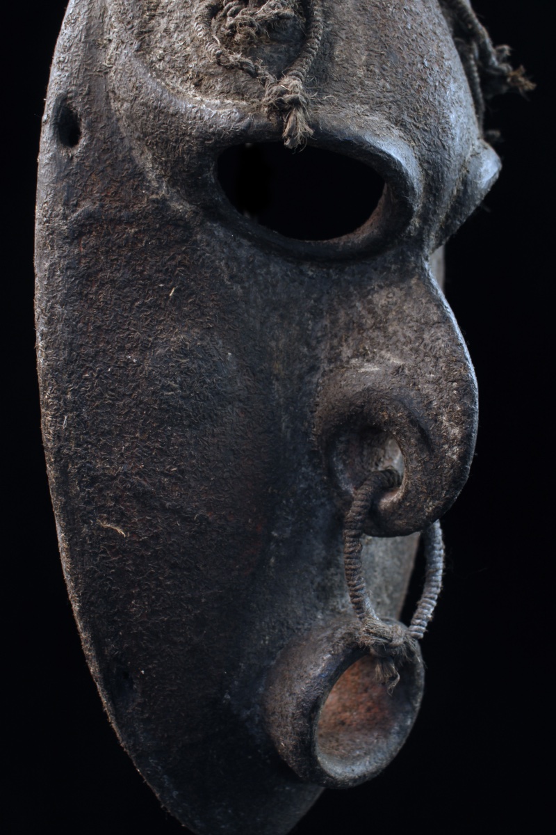 Canoe Shield Mask, Tribal Art, Oceanic Art, Papua New Guinea, 45 Cm-photo-6